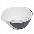 Μπολ και σουρωτήρι 2 σε 1 Drainbowl Metaltex