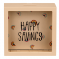 Kουμπαράς ουράνια τόξα Happy savings - 15 εκ.