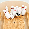 Eπιτραπέζιο ξύλινο mini bowling - 30 εκ.