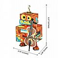 Ξύλινο DIY μουσικό κουτί Little Performer - Robotime