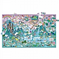 Auzou γιγάντιο παζλ Search & Find Μονόκεροι - 500 τεμ.