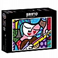 Παζλ Bluebird Romero Britto - Girl with guitar - 1000 τεμ.