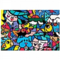 Παζλ Bluebird Romero Britto - Britto Garden - 1000 τεμ.