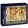 Παζλ Bluebird Mucha - Four Seasons - 1000 τεμ.