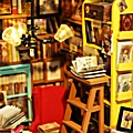 Ξύλινη DIY κατασκευή Sam's Study - Robotime