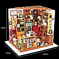 Ξύλινη DIY κατασκευή Sam's Study - Robotime