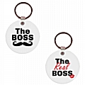 Σετ 2 μπρελόκ - The Boss & The Real Boss