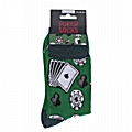 Ανδρικές κάλτσες με σχέδιο - Poker