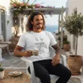 T-shirt Για τα πανηγύρια - ανδρικό λευκό