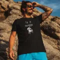 T-shirt Για τα πανηγύρια - ανδρικό μαύρο