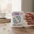 Κούπα με cute ζώδιο - Ιχθύς