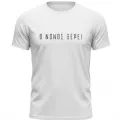 T-shirt Ο Νονός ξέρει - ανδρικό λευκό